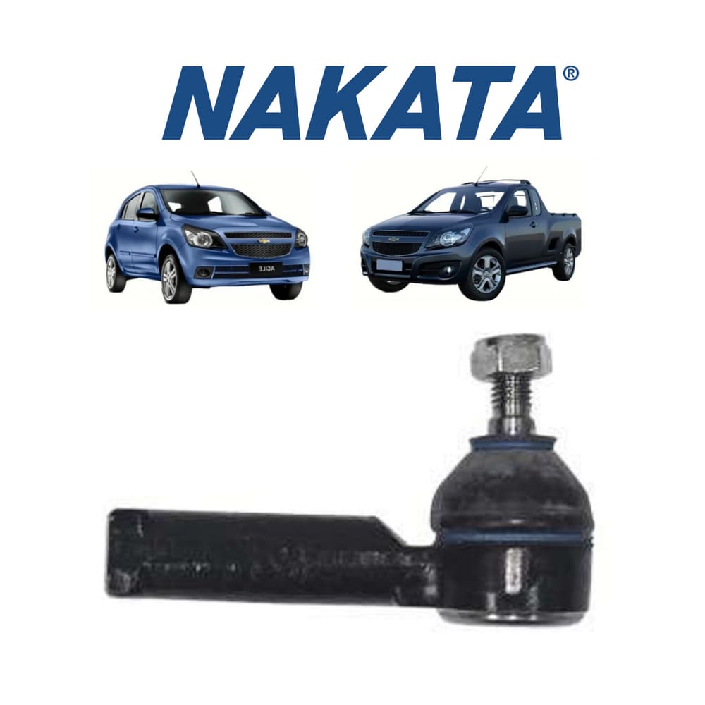 01 Terminal Direção Diant Nakata Chevrolet Montana 2011 A 2021