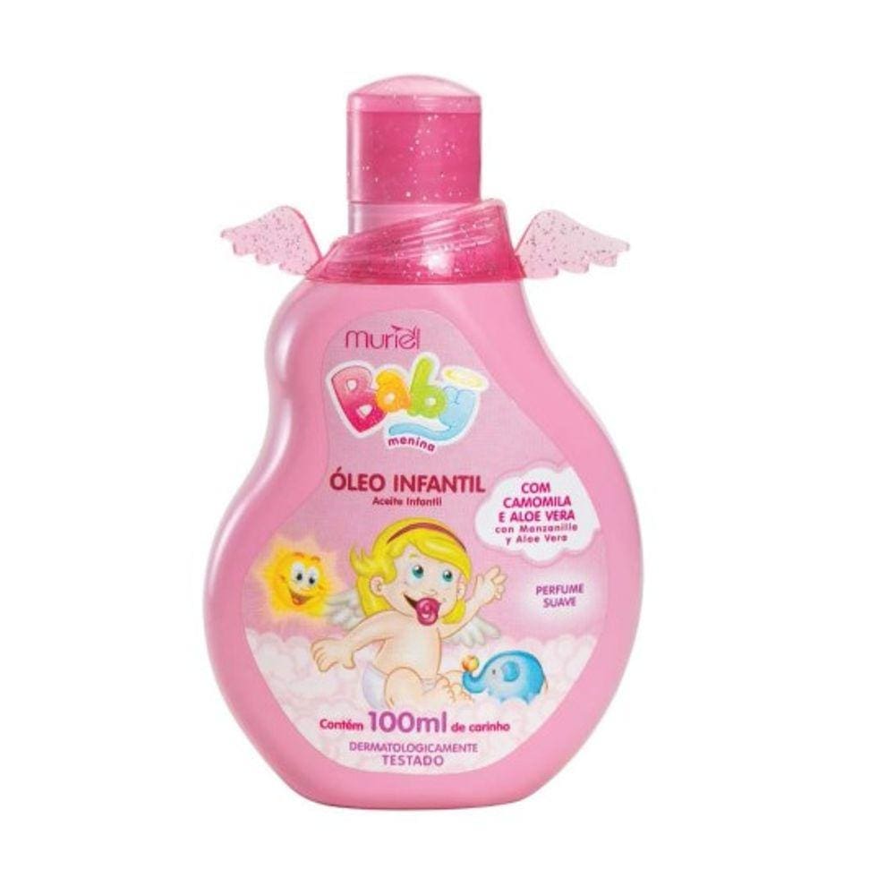 Oleo Corporal Baby Muriel Menina 100Ml