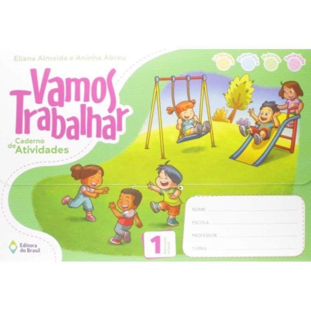 Vamos Trabalhar - Caderno De Atividades - Educacao