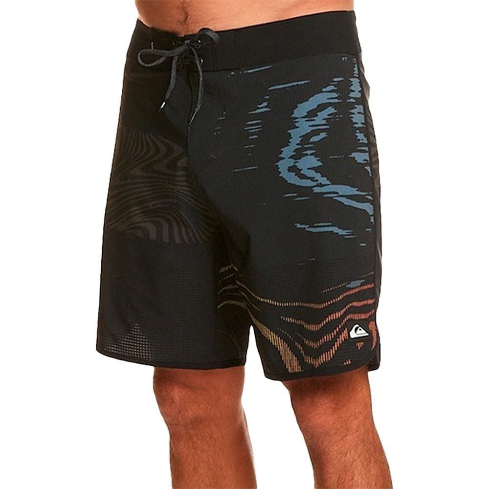Bermuda Quiksilver Highlite Scallop 19\" S24 Preto