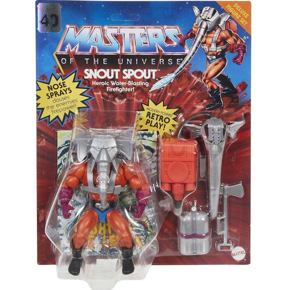 Boneco He-Man Master of Universe 15cm Origins Snout Spout Mattel