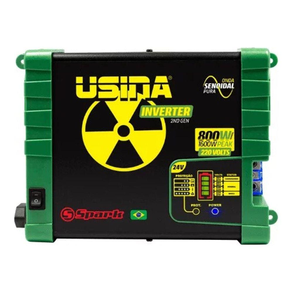 Potenciador Veicular de potência 2Nd Gen 800w 24v 220v