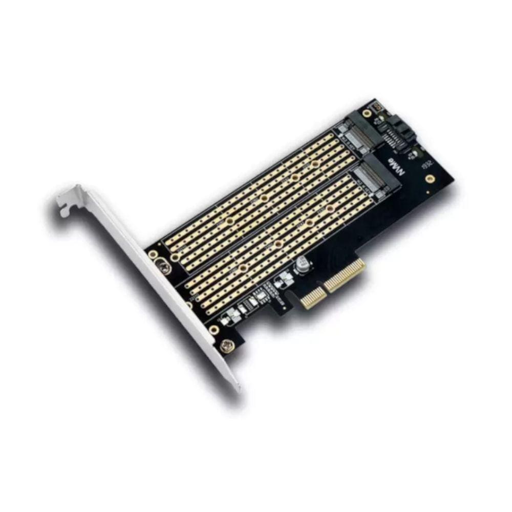Placa Ppci-e Nvme E Sata 3.0 X4 X8 16x 2 Slot