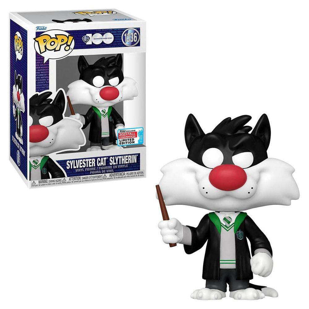 Funko Pop Warner Bros 10th Frajola Slytherin 1336 NYCC 2023