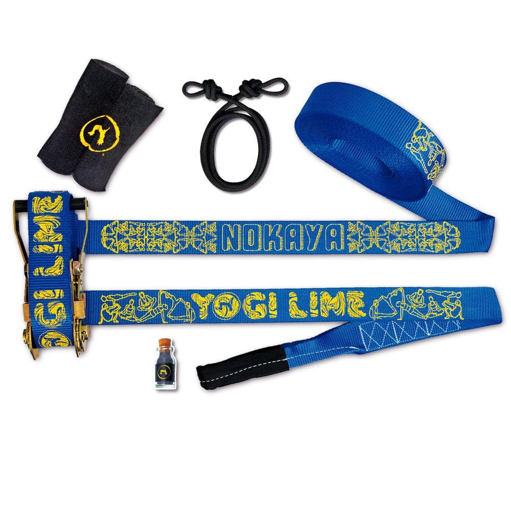 Kit Yogi Completo 10m Profissional - Nokaya Slackline