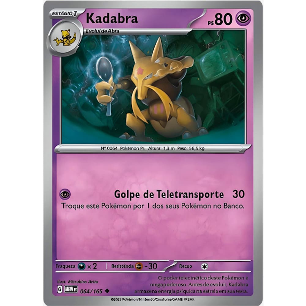 Pokémon Deck EV3.5 Escarlate E Violeta Alakazam | Extra