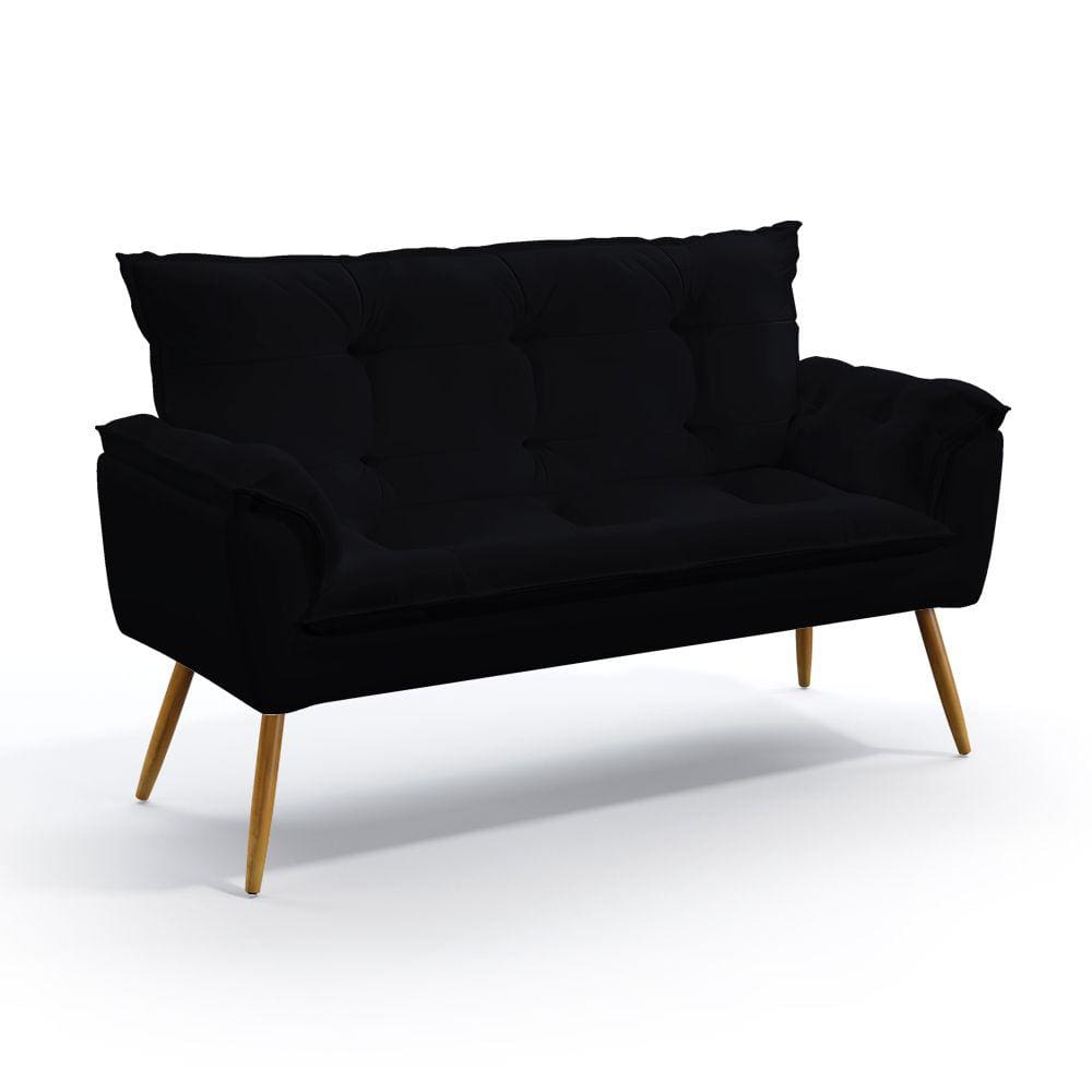 Poltrona Opala Namoradeira Veludo Aradecor