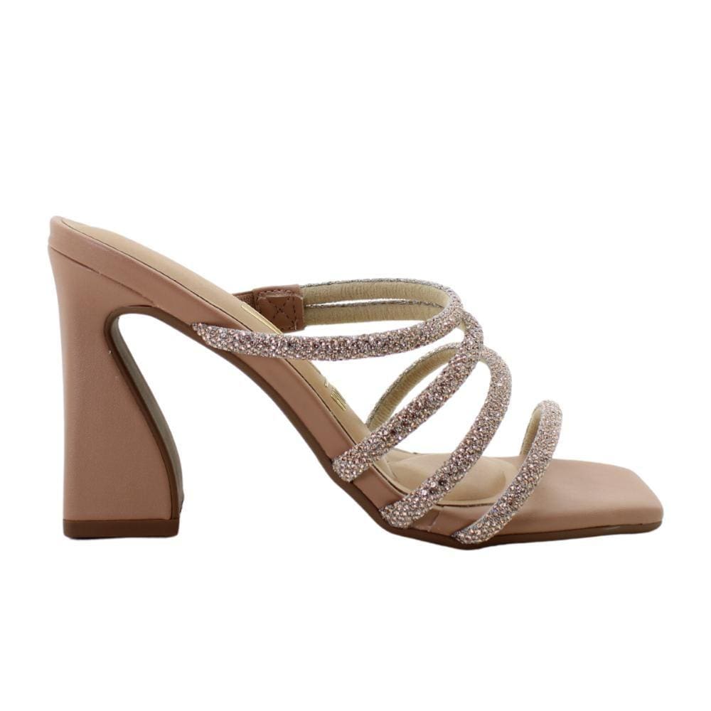 Tamanco Feminino Salto Alto Strass Vizzano Ref:6493.104