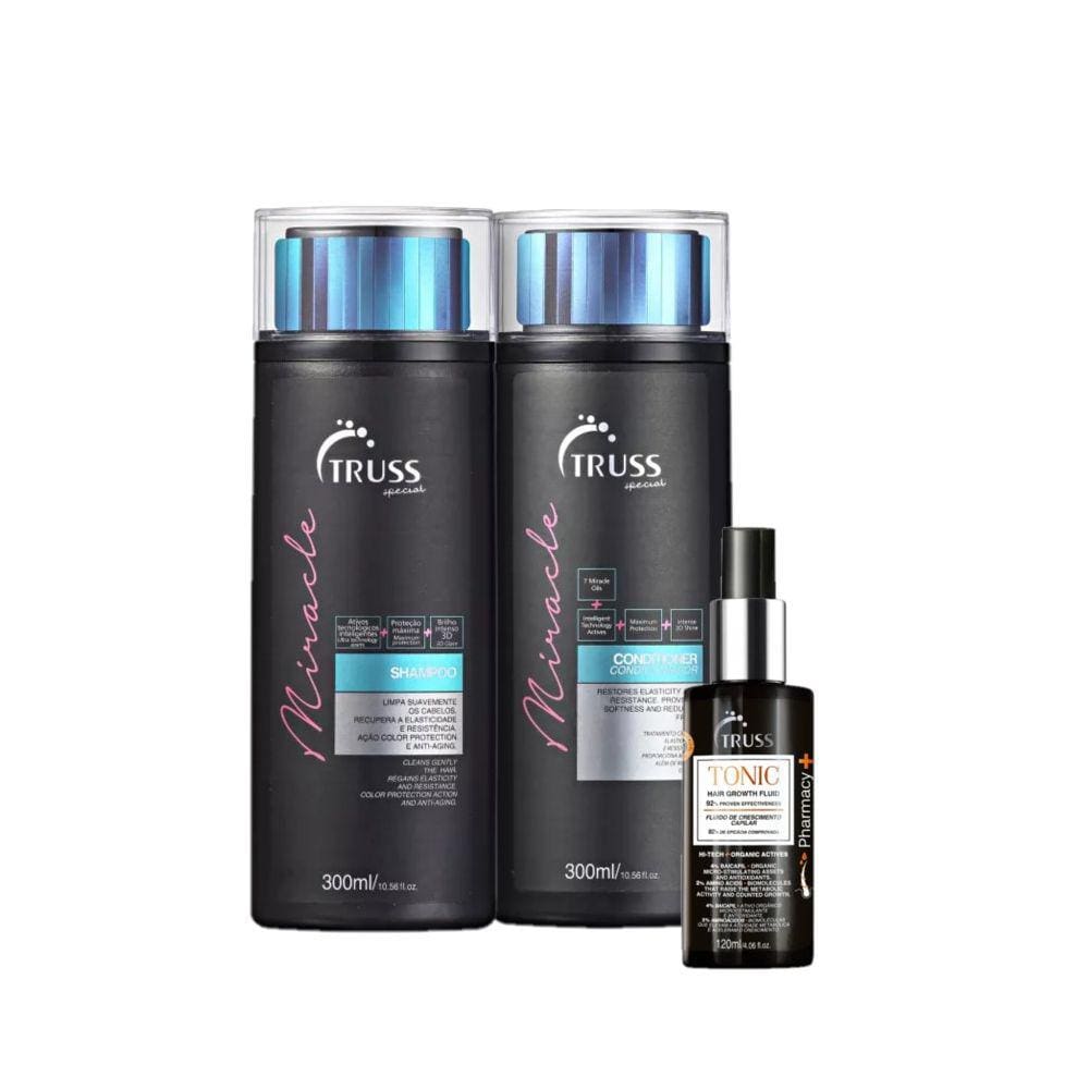 Kit Truss Miracle Tonic (3 Produtos)
