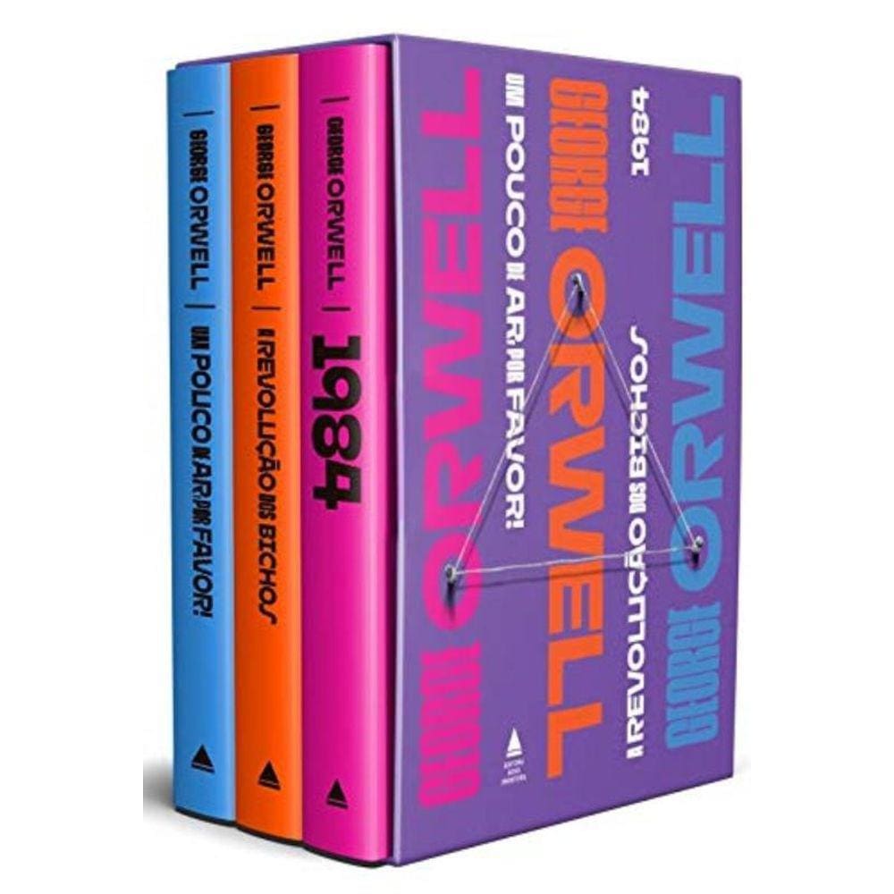 Box George Orwell - 3 Vols - Nova Fronteira