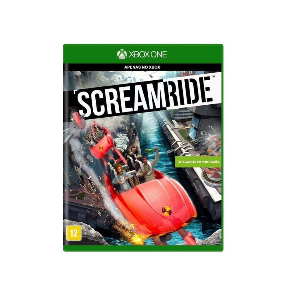 jogo screamride xbox one totalmente em português lacrado