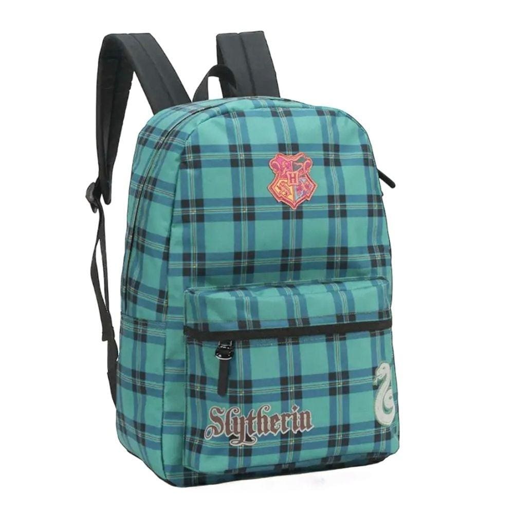 Mochila Juvenil Harry Potter Verde Luxcel Sonserina