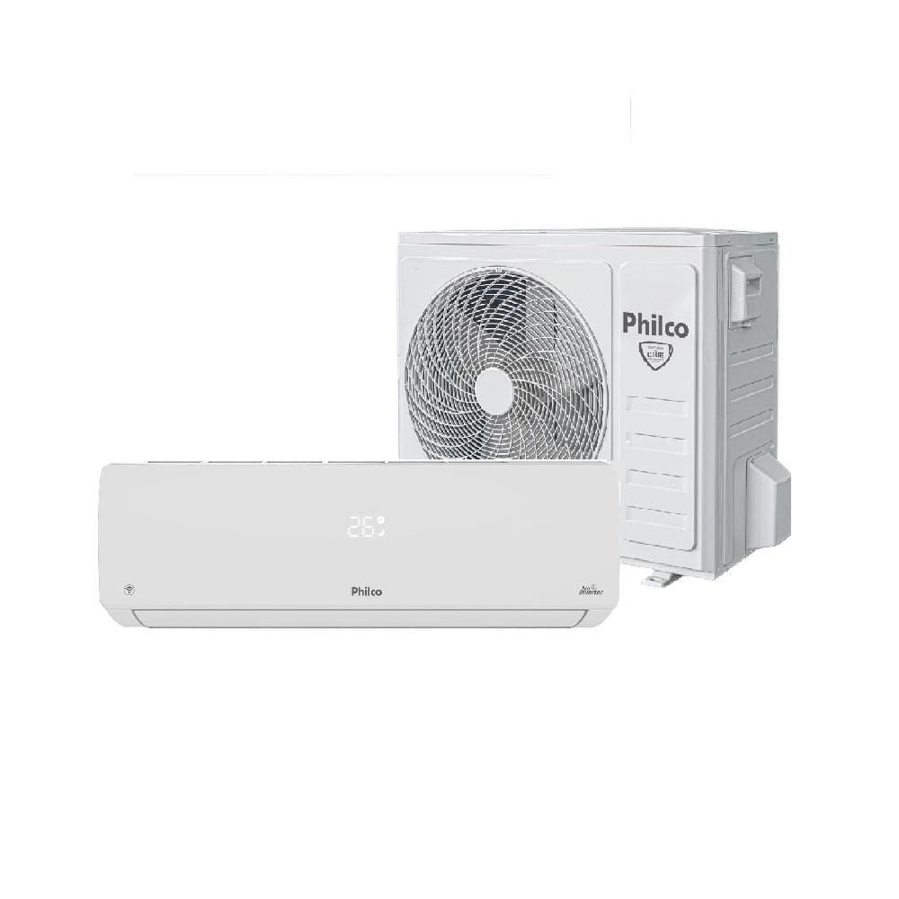 Ar-Condicionado Split Philco Hi Wall Eco Inverter 30.000 Btus Quente e Frio Bifásico Branco PAC30000IQFM15 - 220V