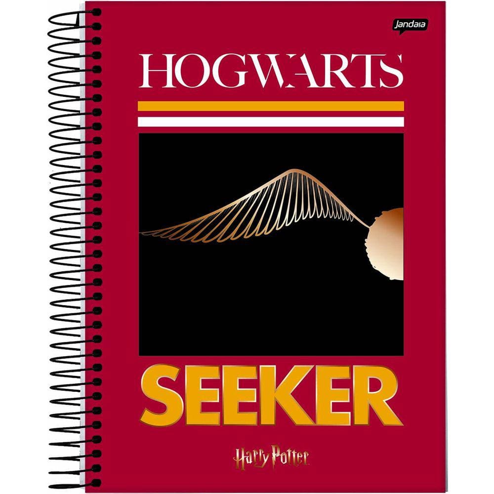 Caderno Harry Potter Seeker Jandaia 1 Materia 96 Folhas
