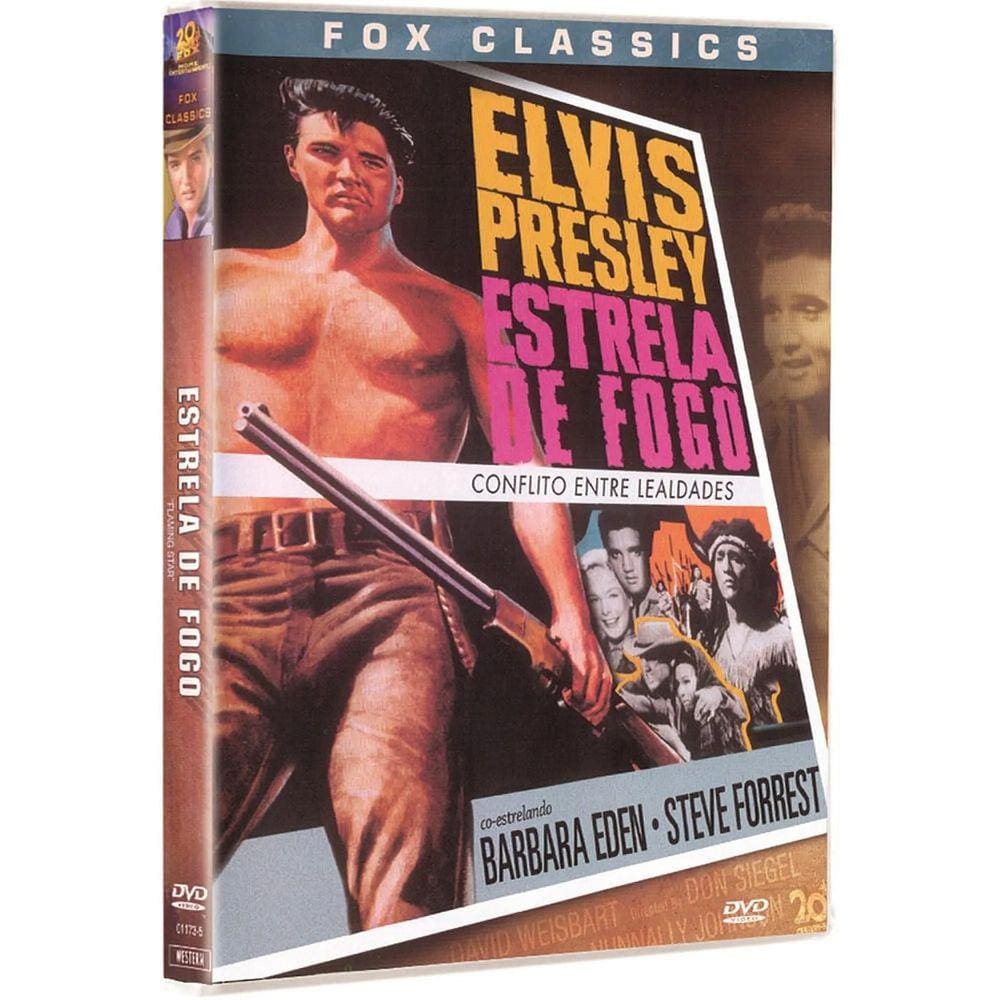 DVD Elvis Presley Estrela Do Fogo - FOX