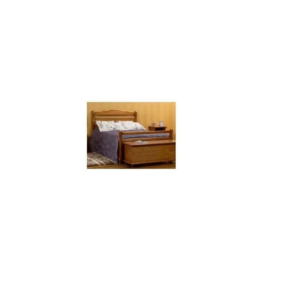 Cama de Casal King Size 1,95 x 2,05 - Móveis de Gramado
