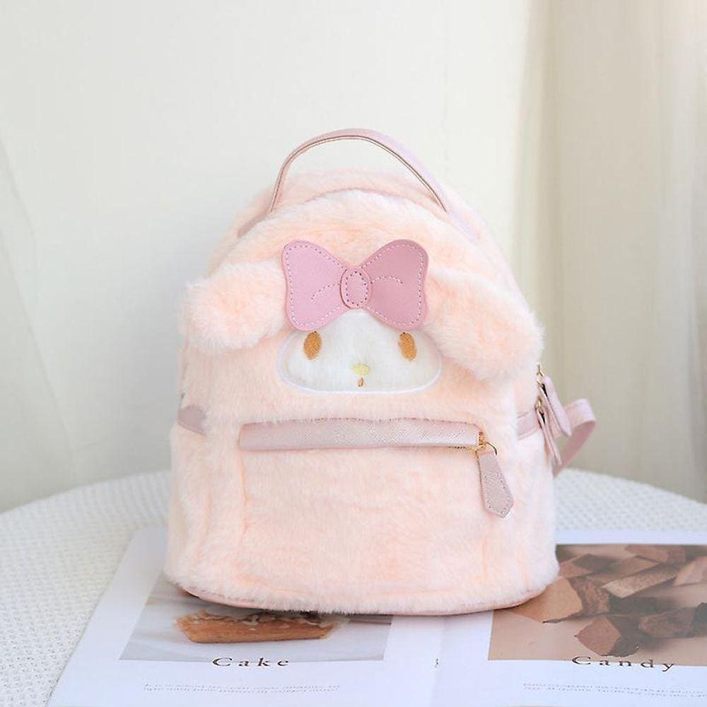 Mochila de pelúcia Kirby Star Game Kawaii para mais de 12 anos unissex