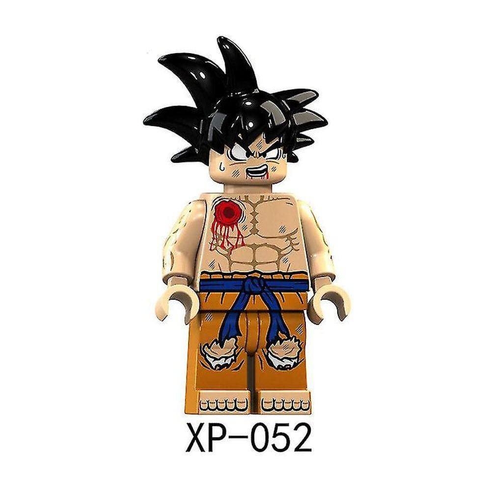 Blocos de construção Sajy Anime Dragon Ball Z Guko Vegeta 8 unidades