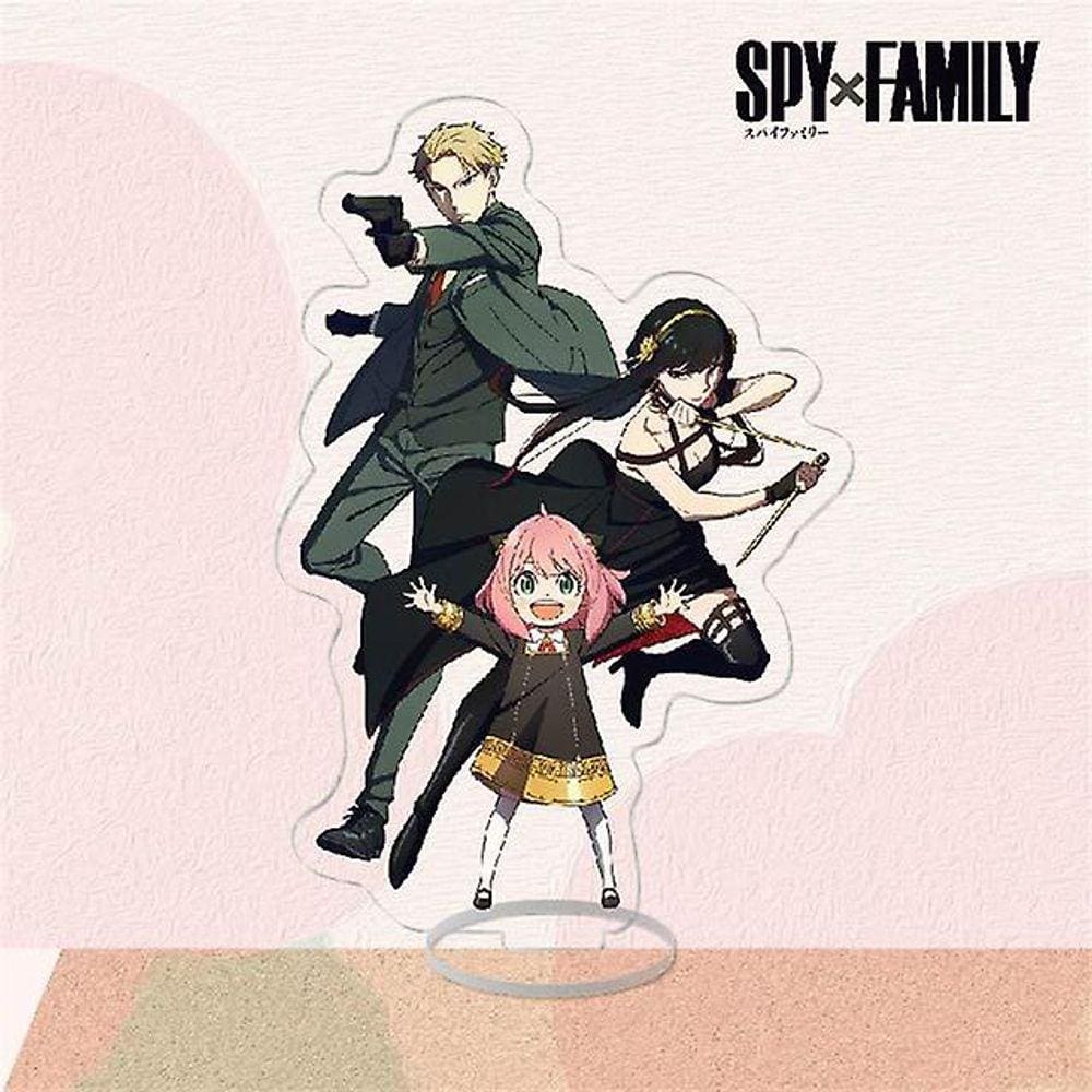 Suporte acrílico para bonecos de ação Anime Spy X Family 15-16 cm