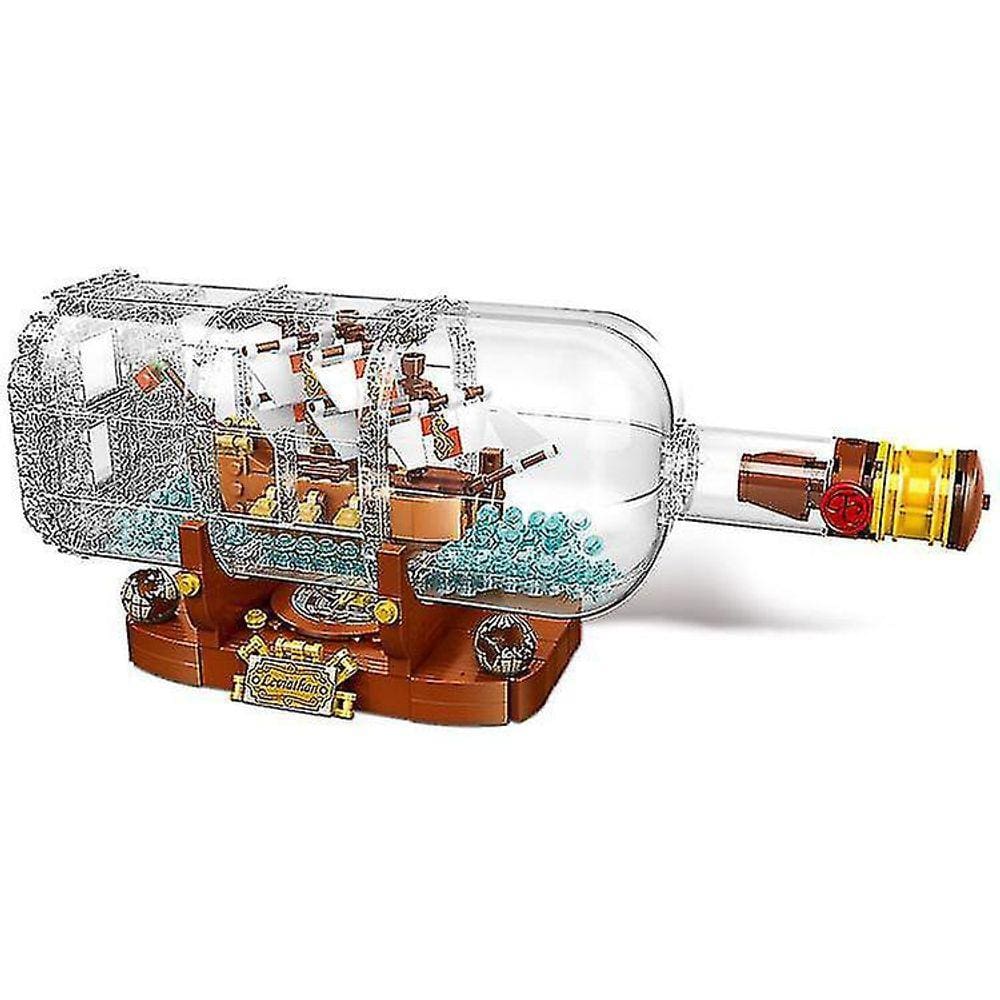 Blocos de construção Toy GOJOY Ship in a Bottle 960 unidades 21313