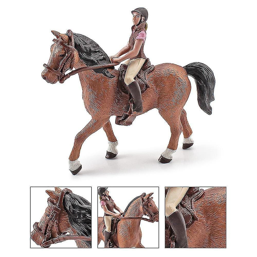 Figura de ação com ornamento decorativo Sajy Lady Riding Horse