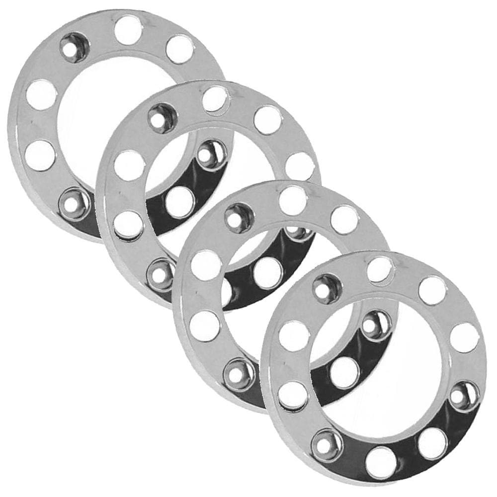 Jogo 4 Calota Modelo Parafuso Cromada Aro 20 Bepo M-158E