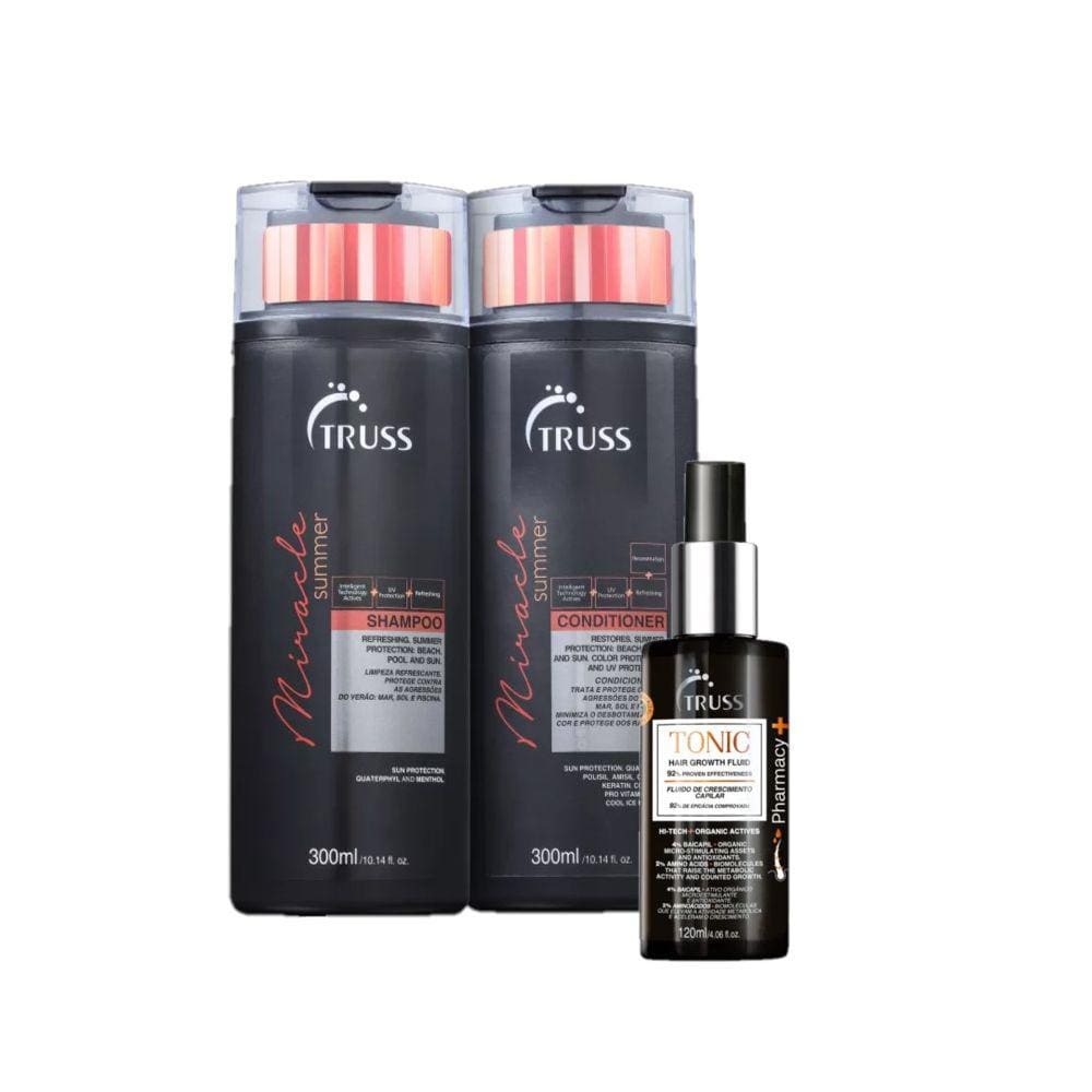 Kit Truss Miracle Summer Tonic (3 Produtos)