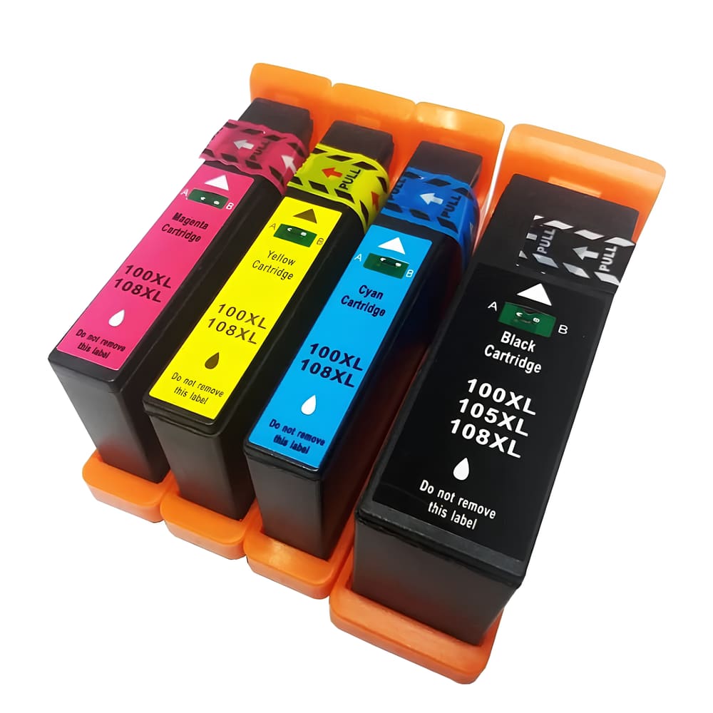 Kit Cartucho Para Lexmark S409 108xl compatível