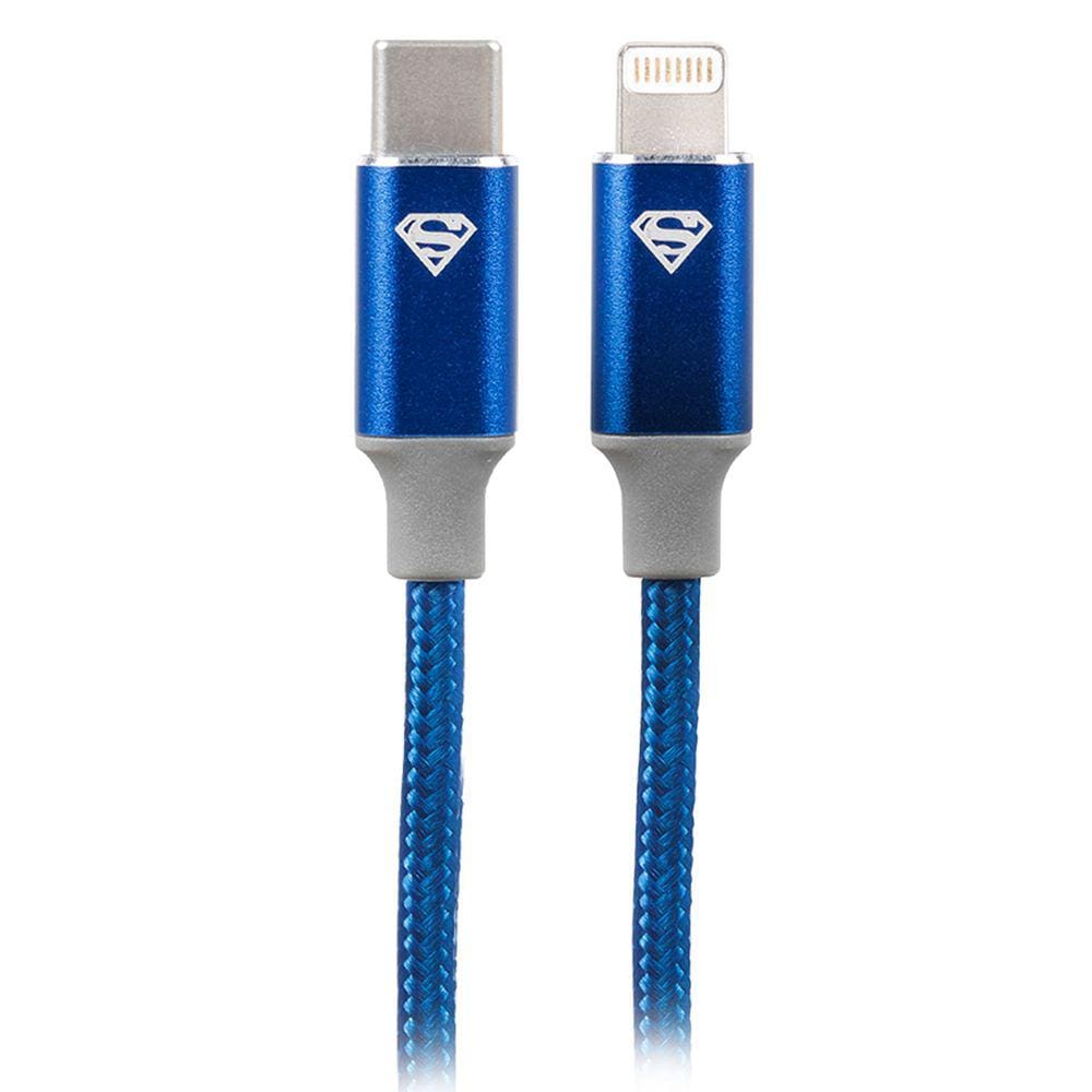 Cabo Usb-C Para Lightning Dc Mobile Superman 1.50Mt 2A 12W 5+