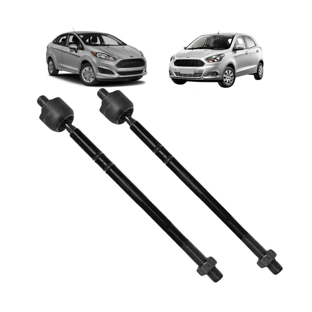 Braço Axial Nakata Dianteiro Esquerdo + Direito Ford Fiesta 2013 A 2019