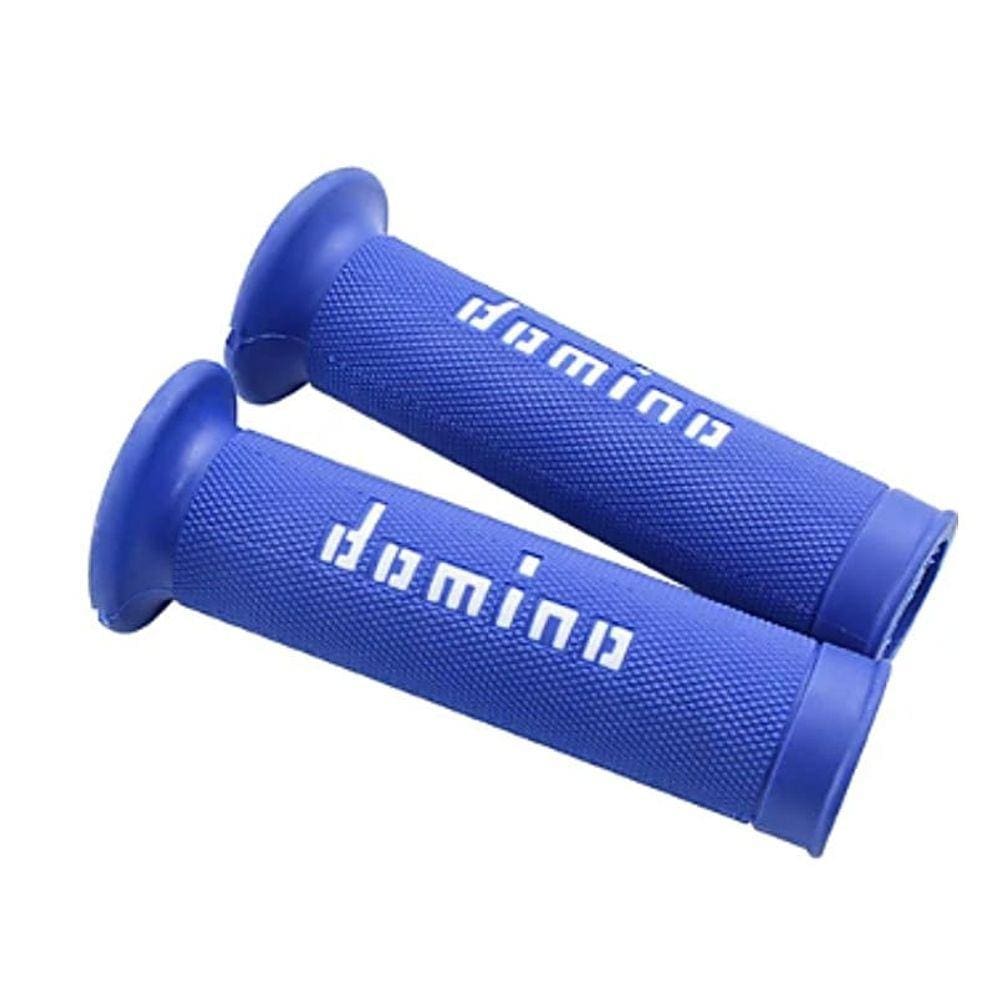 Par Manopla Punho Domino Racing Toda Azul Fazer 250 2007-