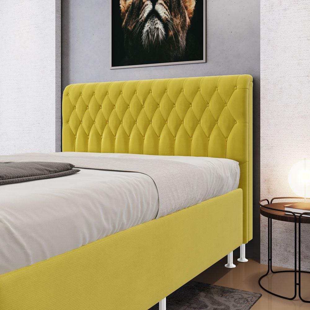 Cabeceira Bellatrix 160 / Sued Amarelo 