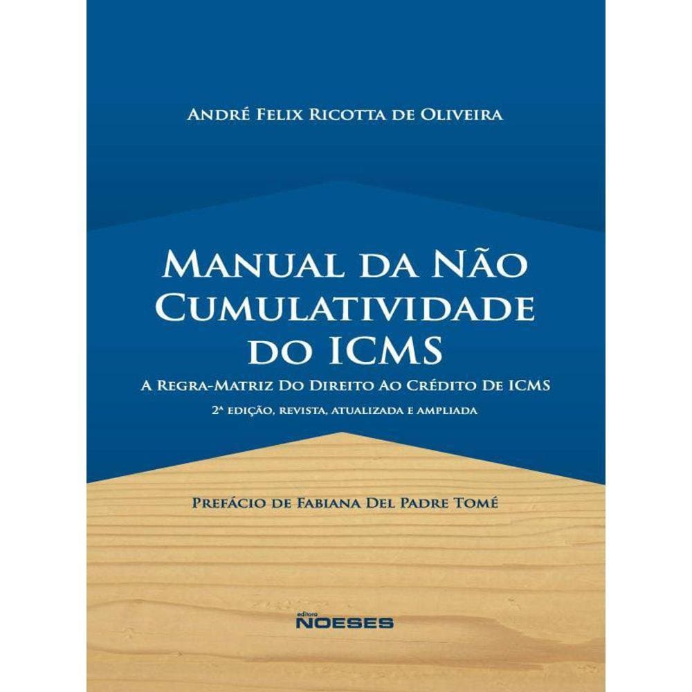 Manual Da Não Cumulatividade Do Icms
