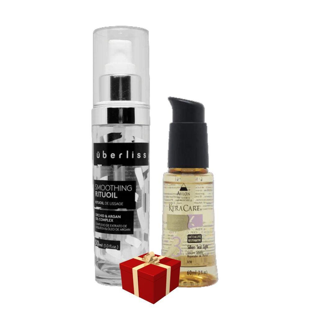 Berliss Avlon Rituoil Smoothing+Keracare Silken Seal Light