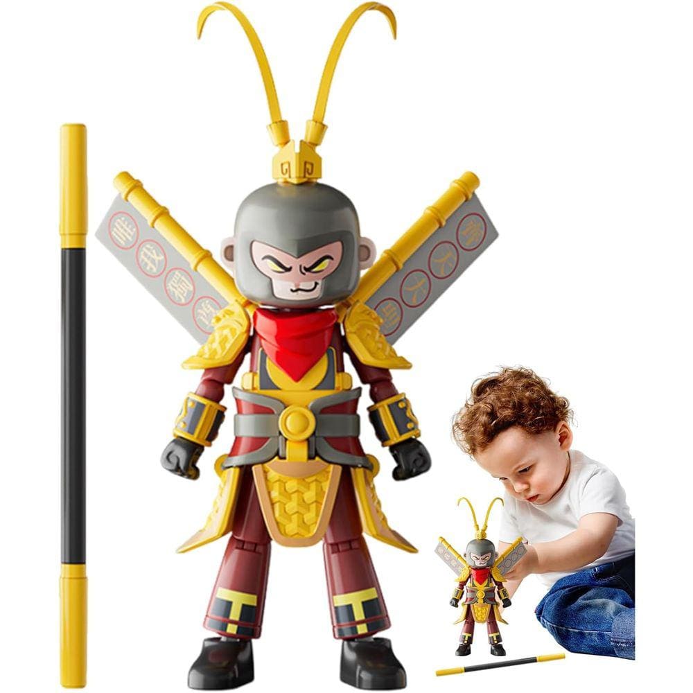 Conjunto de blocos de construção Hero Bricks, brinquedo de ação para crianças