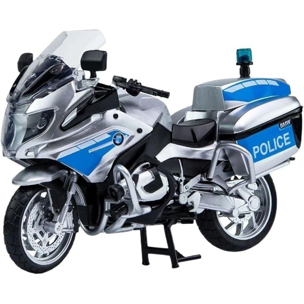 Motocicleta BMW R1250 RT Alloy Sports modelo em escala 1:12