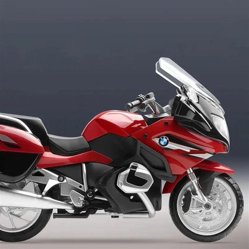 Motocicleta BMW R1250 RT Alloy Sports modelo em escala 1:12