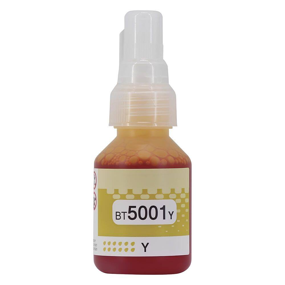 Refil de tinta Para Brother DCP-T300 BT5001Y Compatível