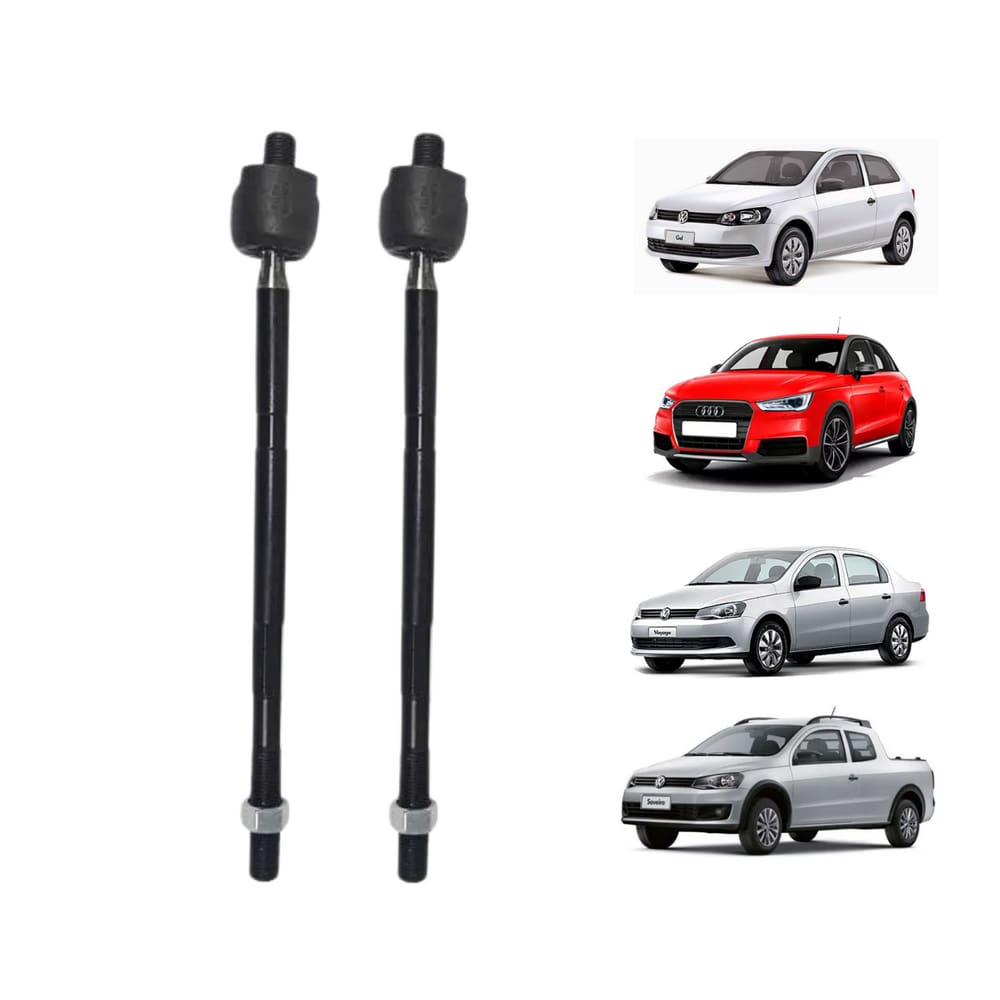 Terminal Axial Dianteiro Esquerdo + Direito Volkswagen Gol 2008 A 2021 Nakata