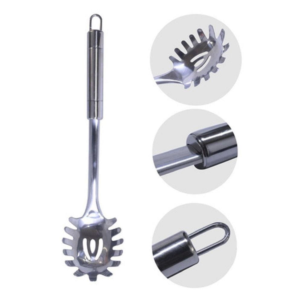 Colher Para Espagueti Inox Sf 29 Cm Uas058 Brasiterm