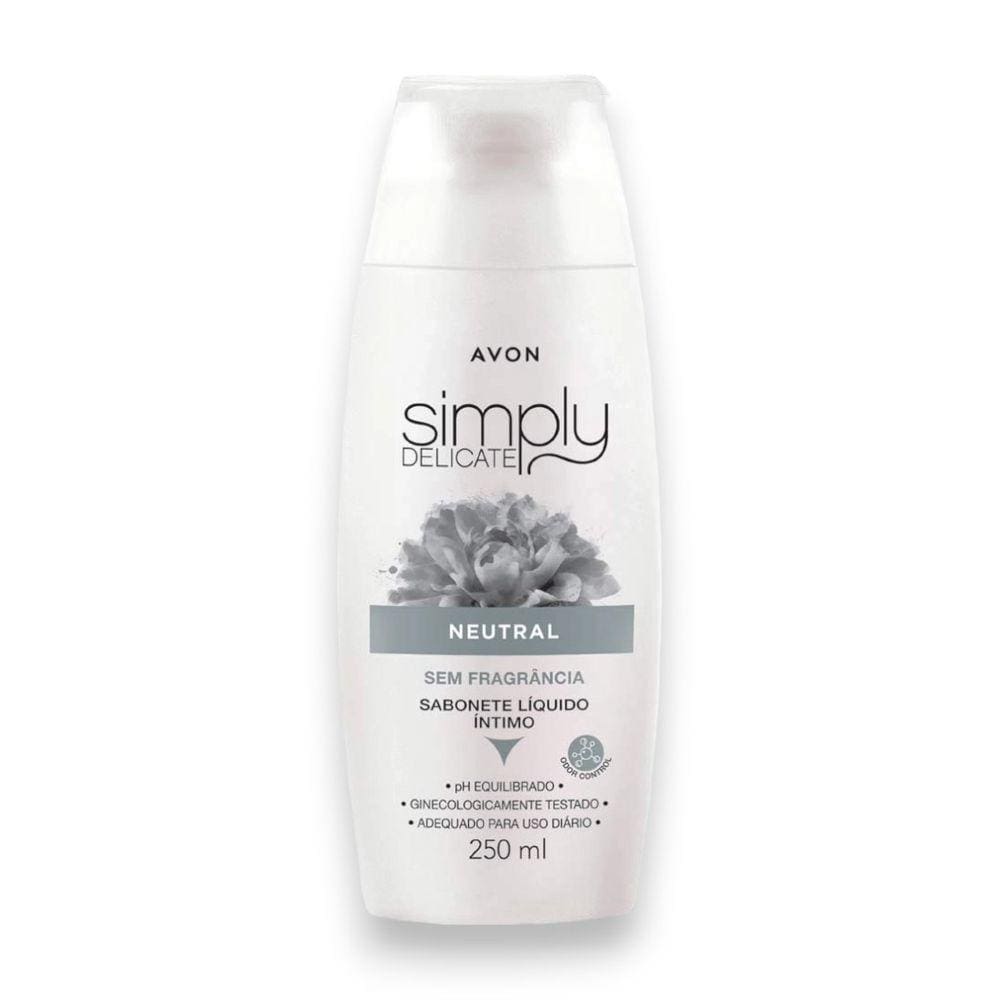 Sabonete Líquido Íntimo Simply Delicate Neutral Sem Fragrância 250ml