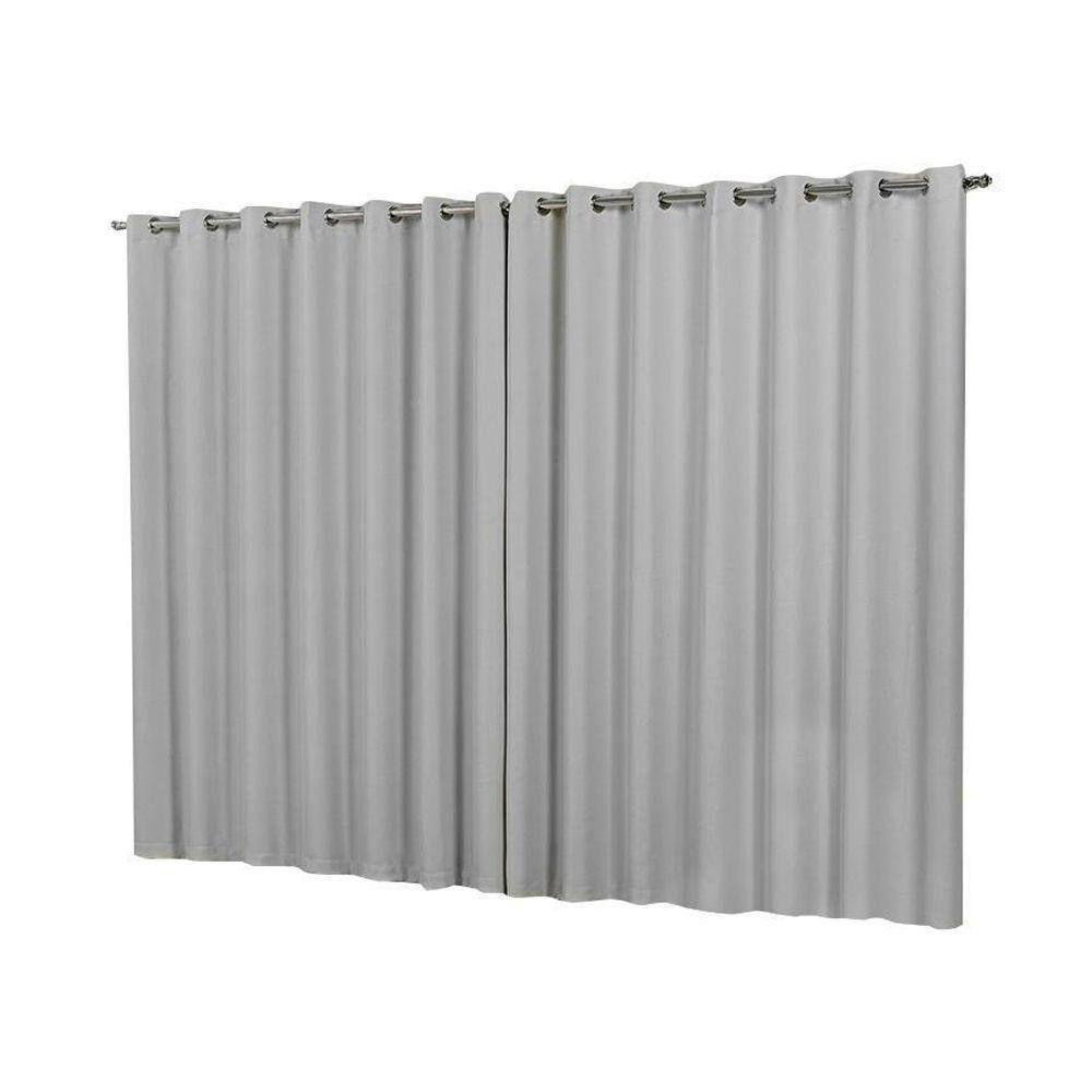 Cortina Blackout Em Tecido 3,00X2,50 Corta Luz Branco