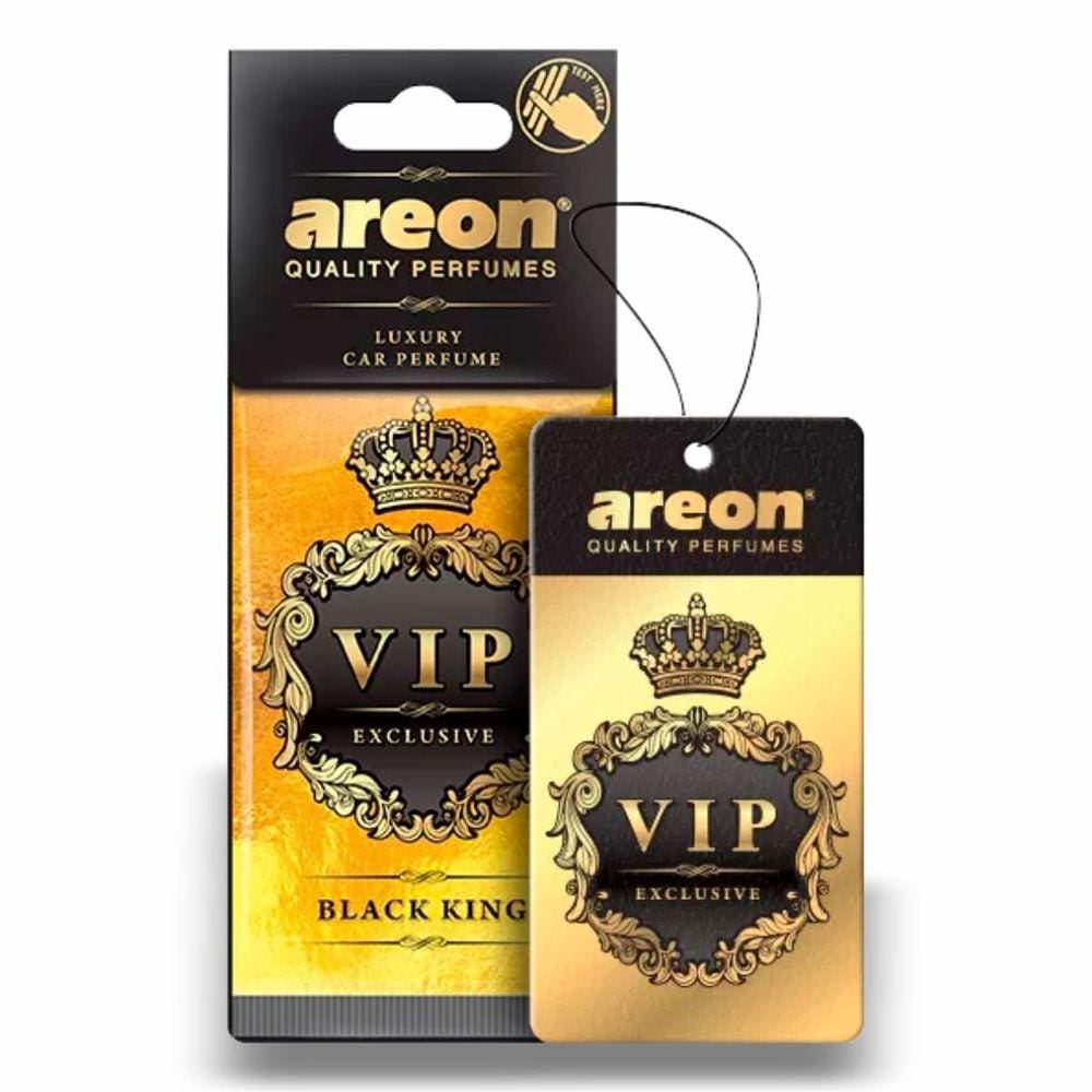 Aromatizante Areon Vip Exclusive Black King - Perfume Automotivo Odorizador Carro Sache