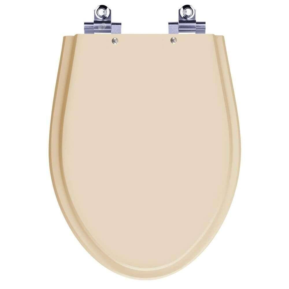 Assento Sanitário Laqueado Soft Close Victoria Visone Para Vaso Ideal Standard