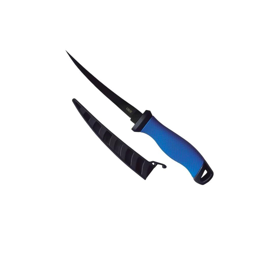 Faca Pesca Lumis Fileteira FF-18 7" Lâmina Aço Inoxidável com Bainha 32cm
