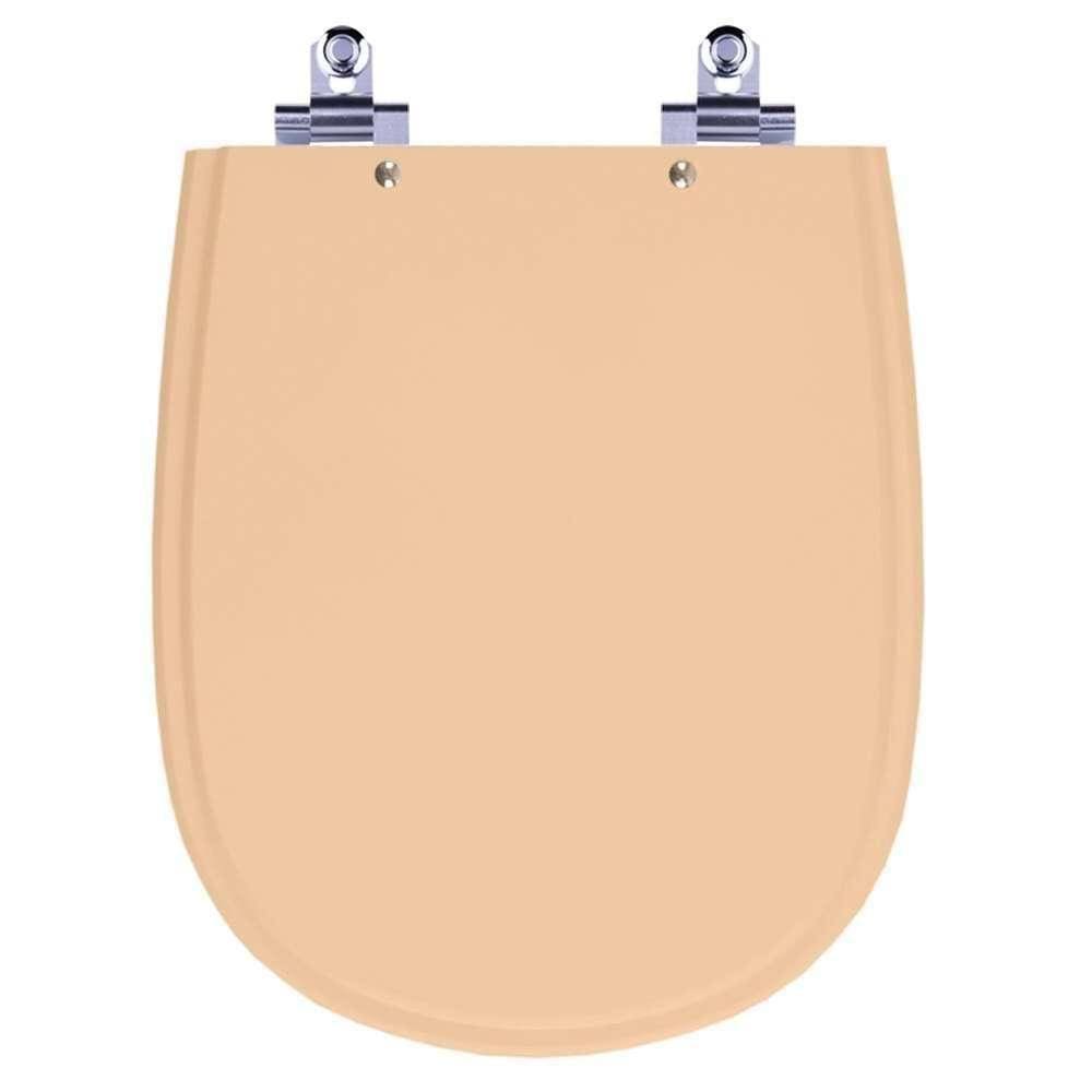 Assento Sanitário Laqueado Soft Close Paris Papaya Para Vaso Ideal Standard