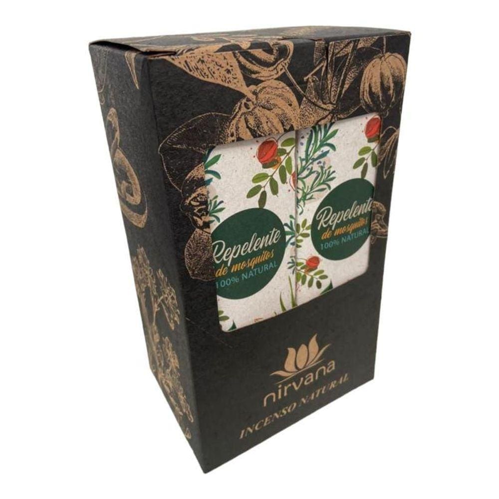 Incenso Nirvana Natural Repelente 12 Caixas Com 9 Varetas