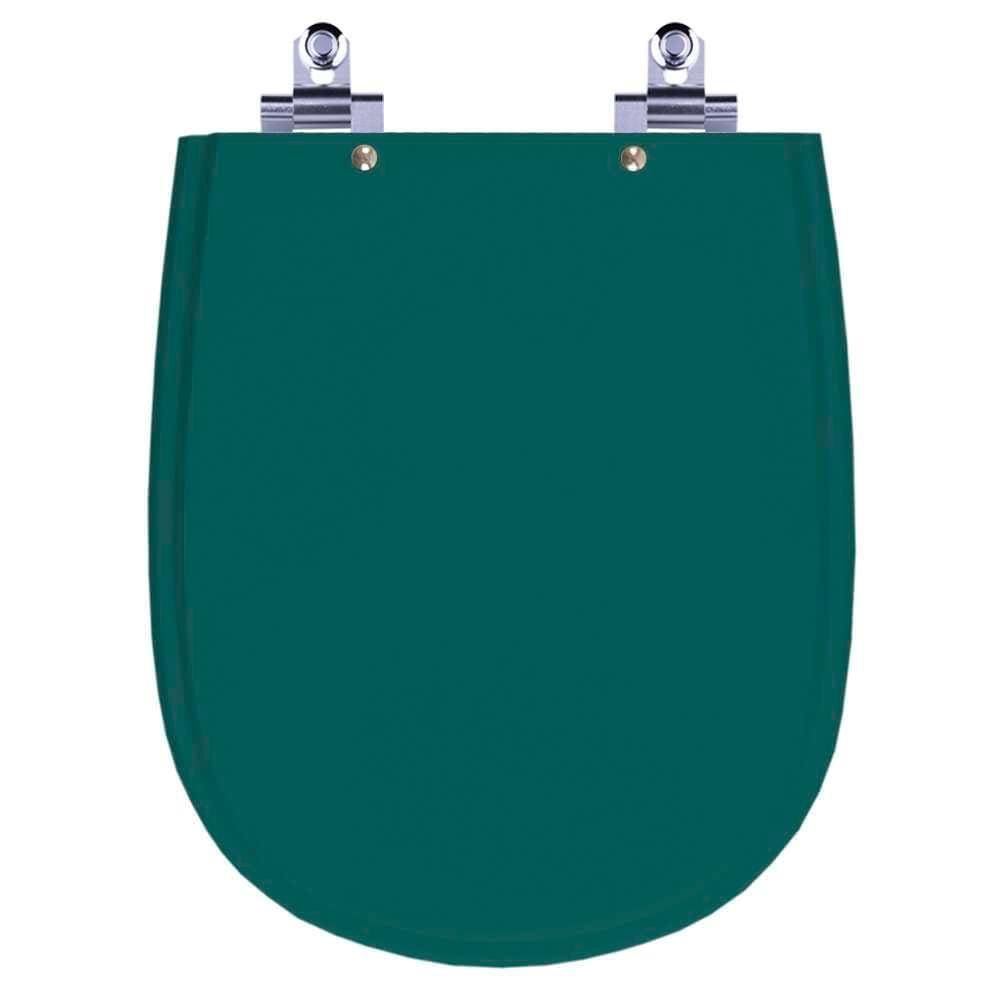 Assento Sanitário Laqueado Soft Close Paris Verde Amazonia (Verde Escuro) para vaso Ideal Standard