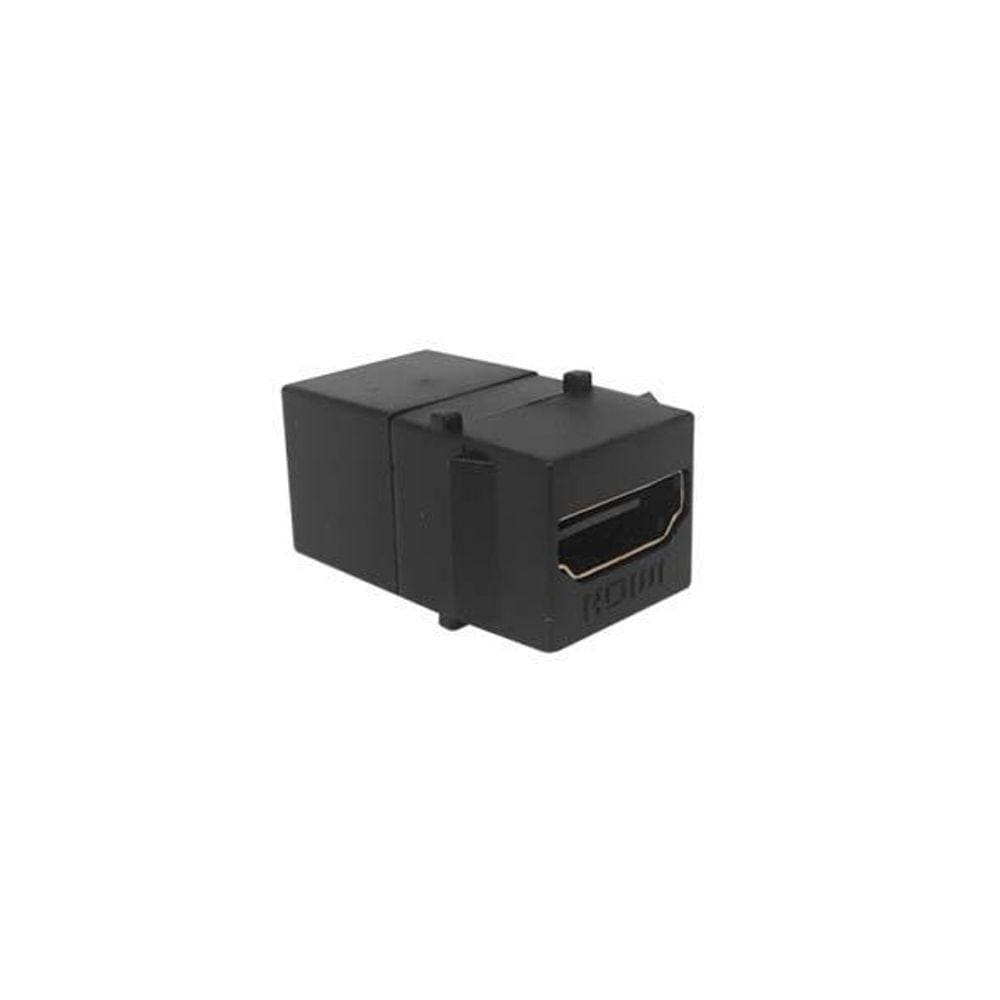 Conector Hdmi 1.3 Emenda Fxf Keystone Preto - Qt Mov