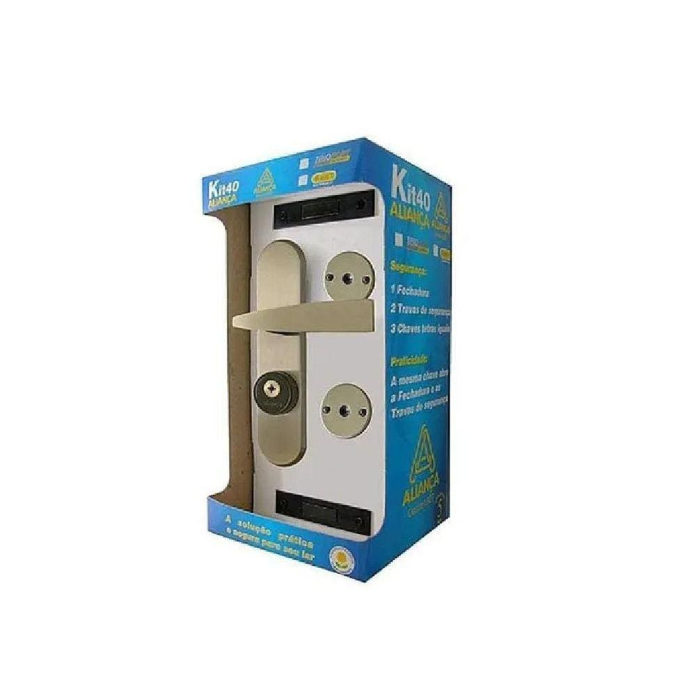 Kit Trio Tetra Fort Quadra 4140 Z-T Bronze Latonado